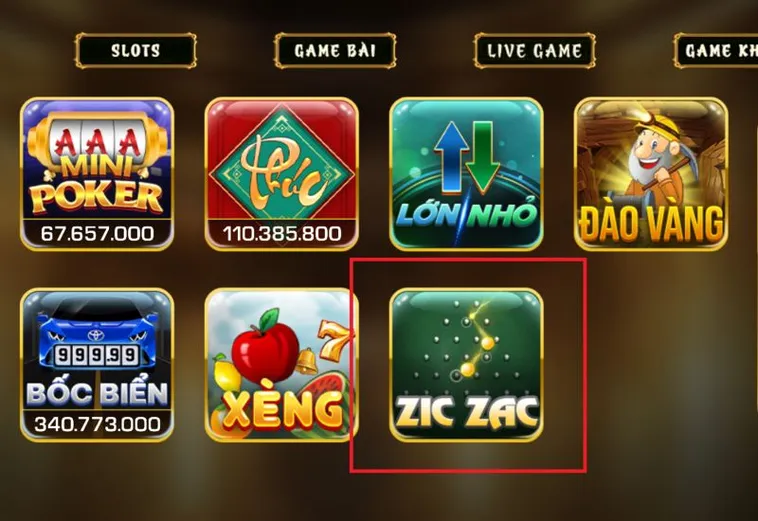 Cách Chơi Game Nhanh ZicZac Đơn Giản Hiệu Quả Tại Xin88 1 Cách Chơi Game Nhanh ZicZac Đơn Giản Hiệu Quả Tại Xin88